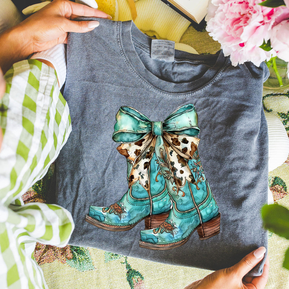 Turquoise Cowgirl Boots