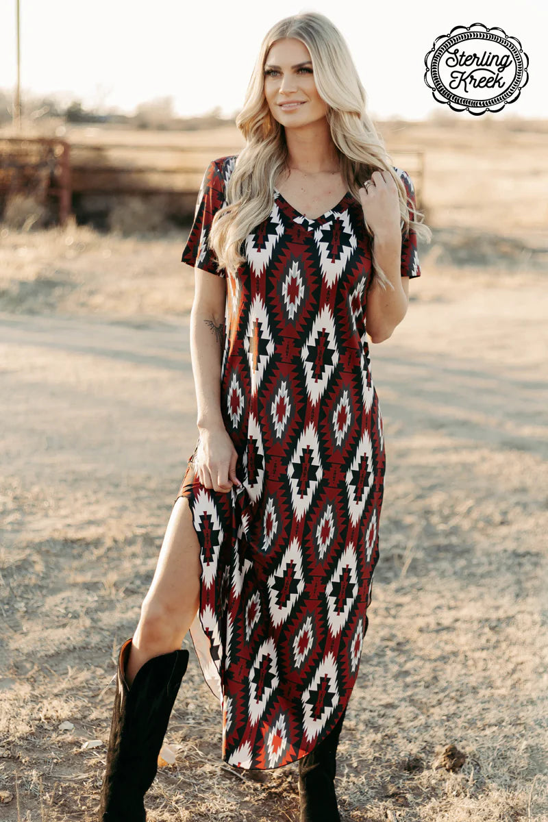 Western Rebel Maxi Dress Rustic Arrow Boutique, LLC Western Rebel Maxi Dress Rustic Arrow Boutique, LLC