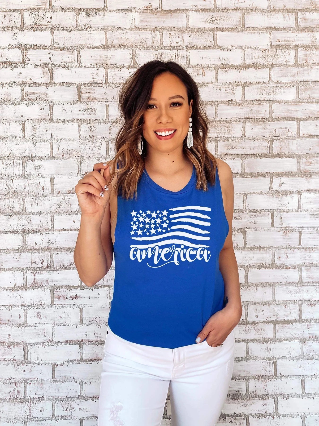 America (White Flag)