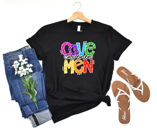 Cavemen Bright Letters