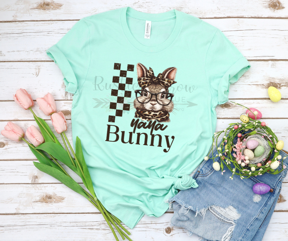 Checkered Leopard Yaya Bunny