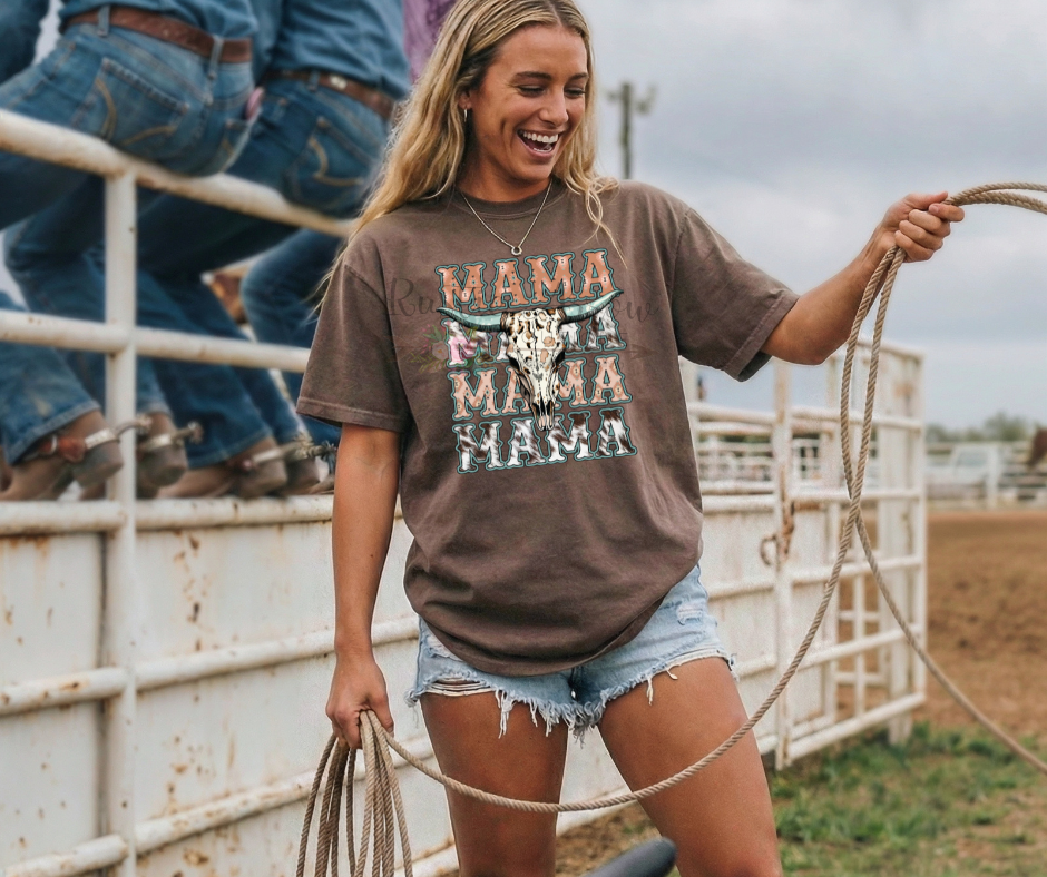 Cowprint Mama Stacked