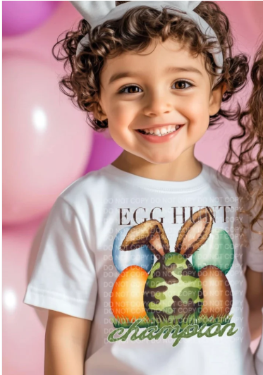 Egg hunt champion BOY