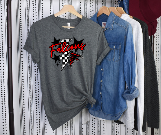 Falcons Lightening Bolt