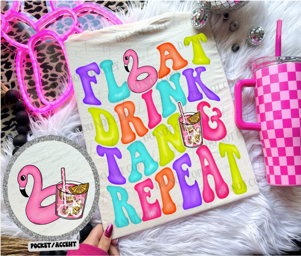 Float Drink Tan & Repeat