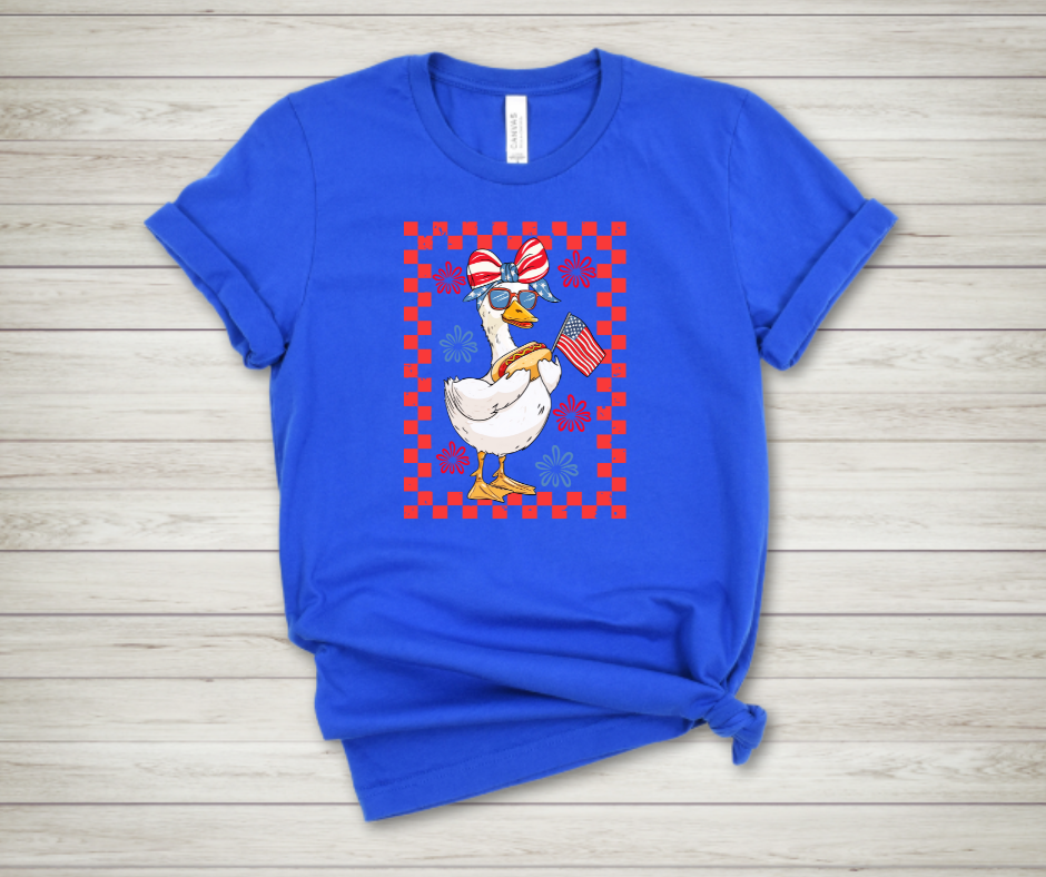 4th of July Duck-Girl