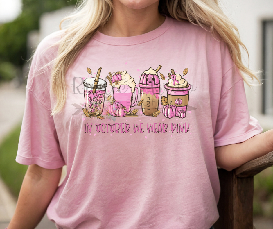 In October We Wear Pink Coffee