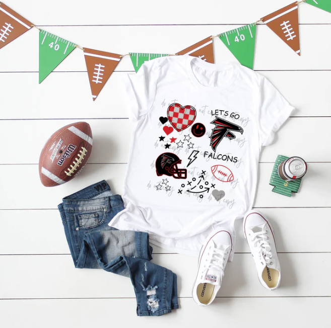 Let's Go Football Falcons