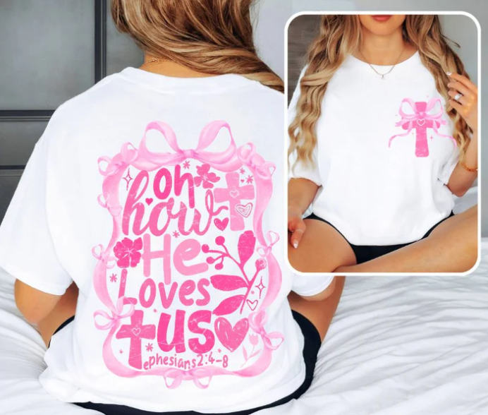 Oh how He loves us - coquette