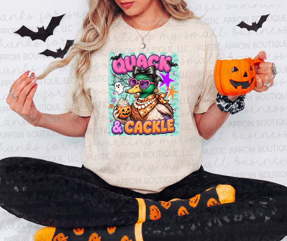 Quack and Cackle Halloween Duck