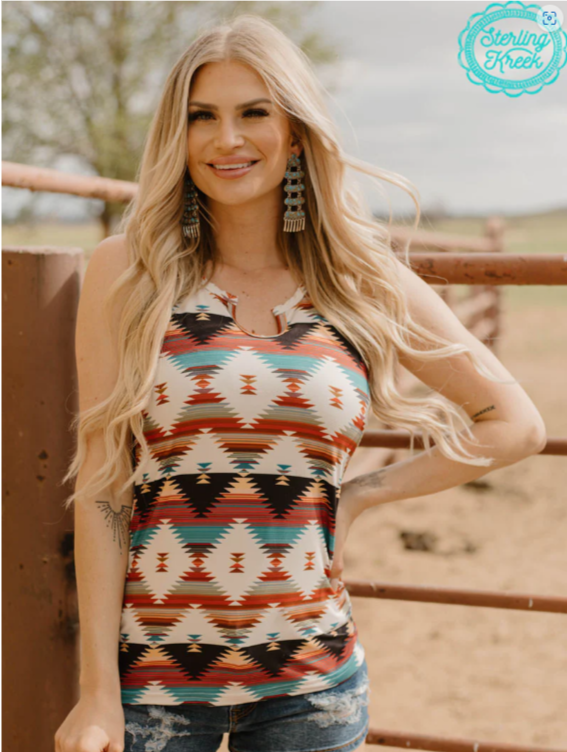Sundown Creek Tank Top