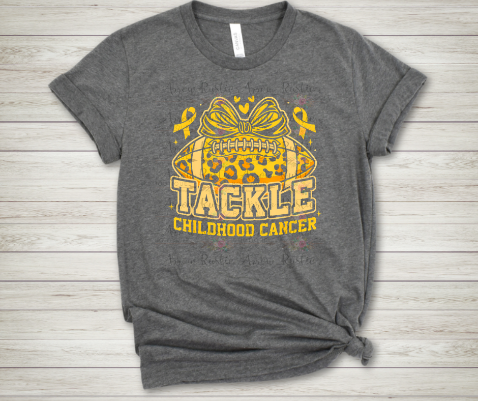 Tackle Childhood Cancer Football