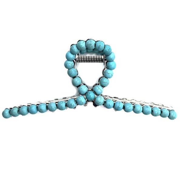 Western Navajo Pearl Hair Claw