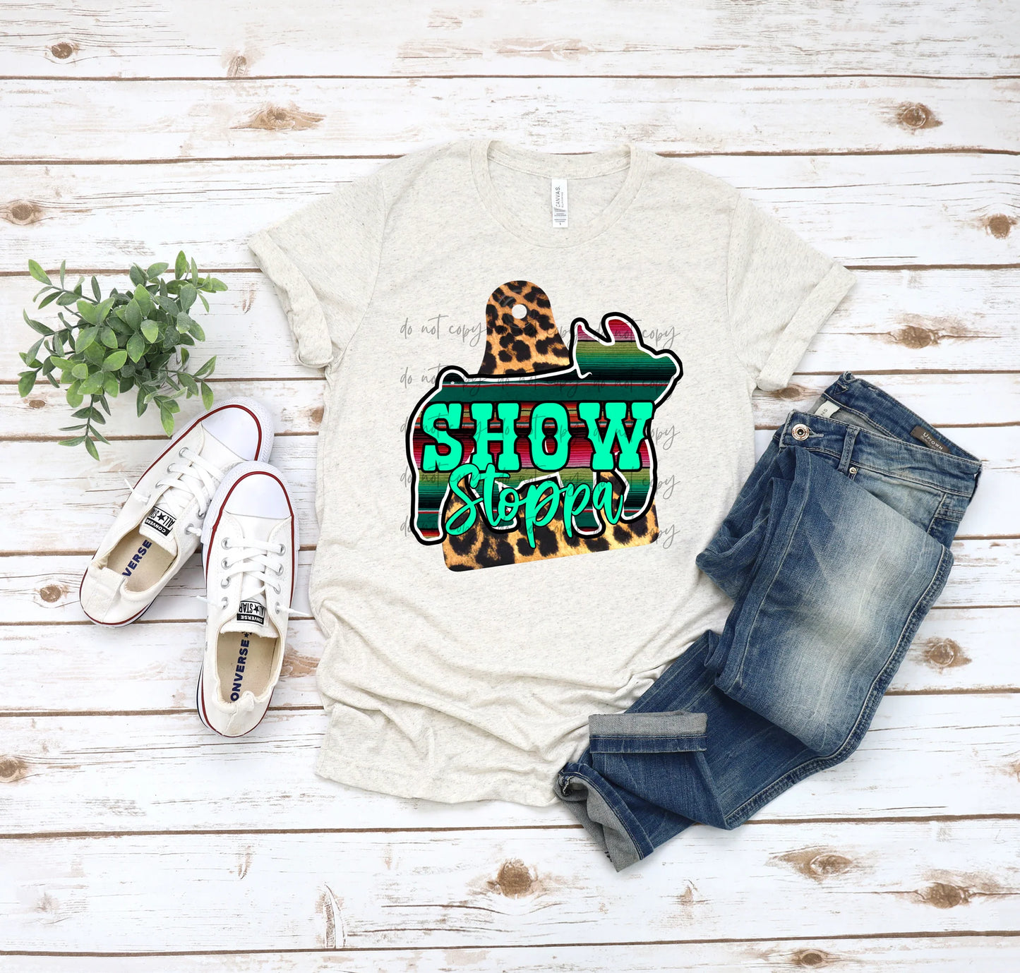 Leopard Show Stoppa Pig Tag