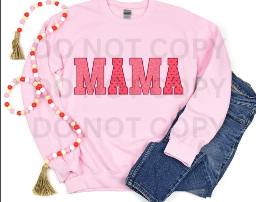 Mama with Hearts