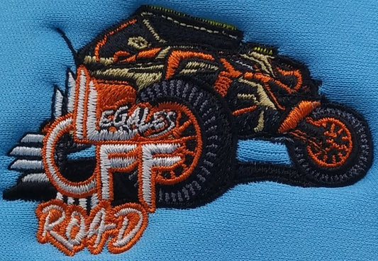 Ilegals Off Road Embroidery up to 14,000 stitches