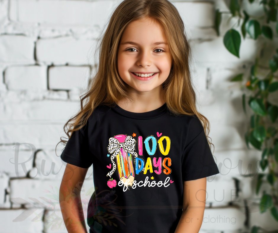 100 Days of School with Pencil