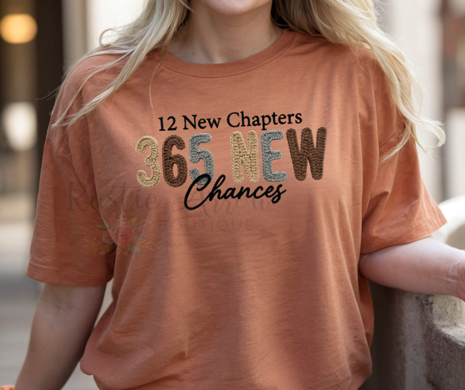 12 New Chapters 365 New Chances