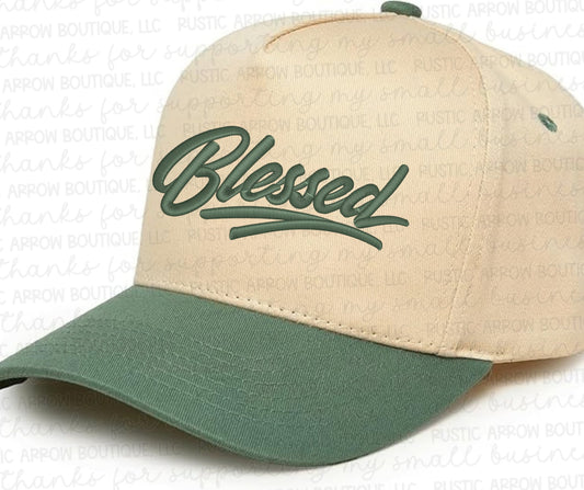 Blessed Embroidered Hat