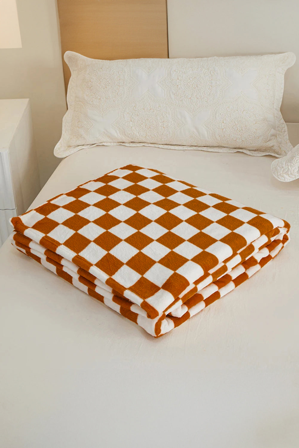 Checkered Throw Blanket