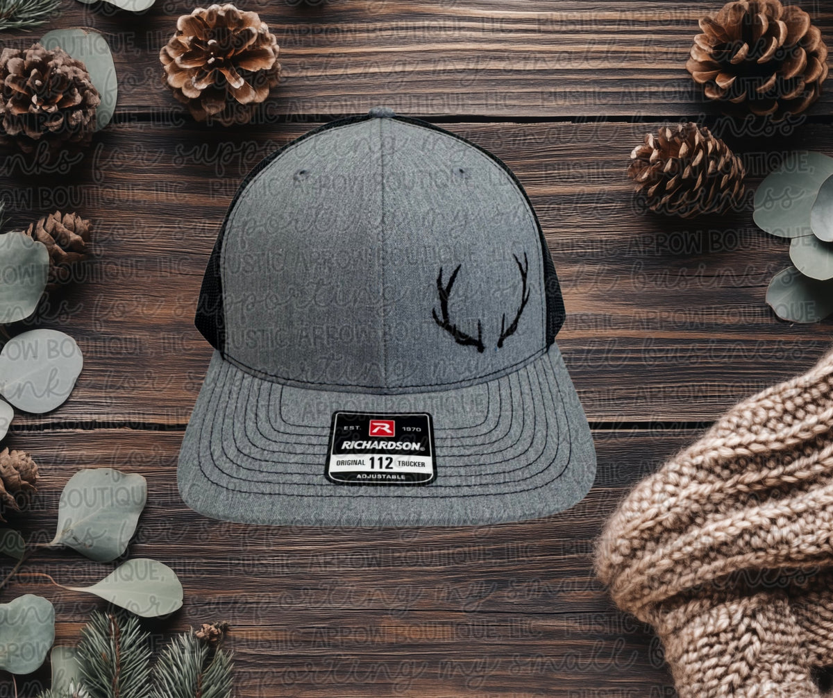 Antlers Embroidered Hat
