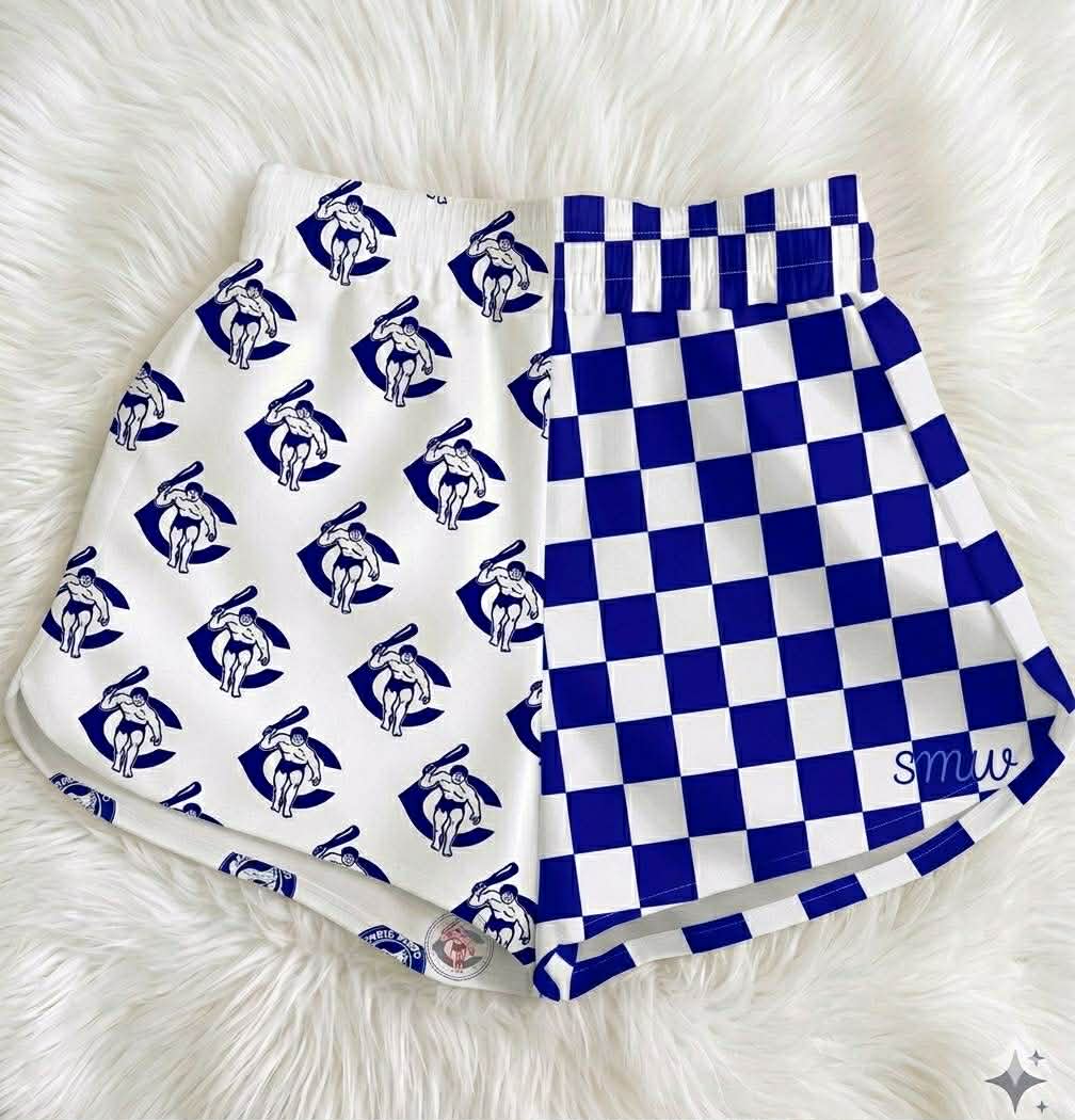 Pre-Order-Cavemen Checkered Shorts