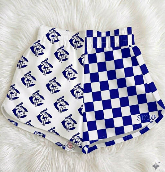 Pre-Order-Cavemen Checkered Shorts