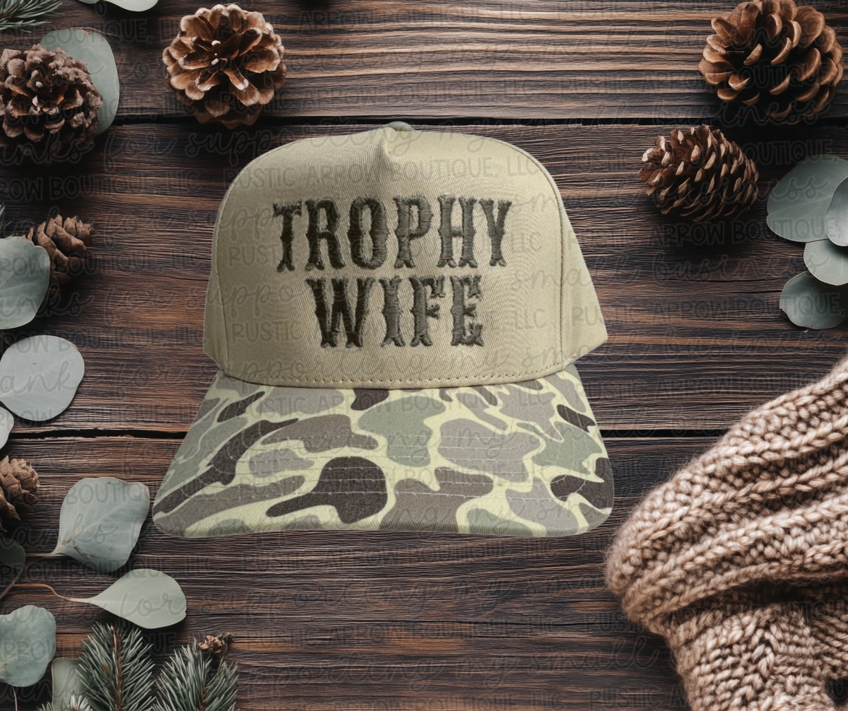 Trophy Wife Embroidered Hat