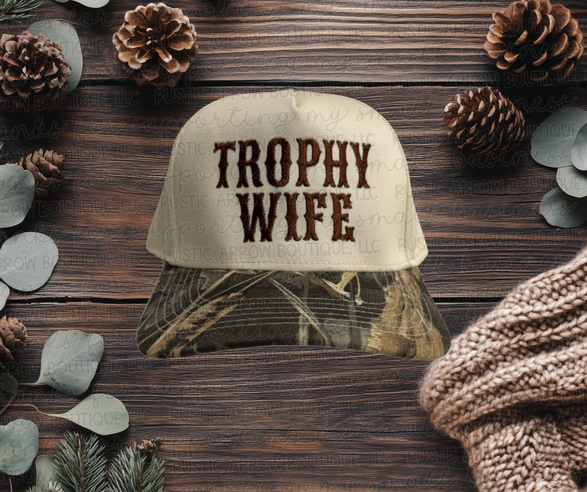 Trophy Wife Embroidered Hat