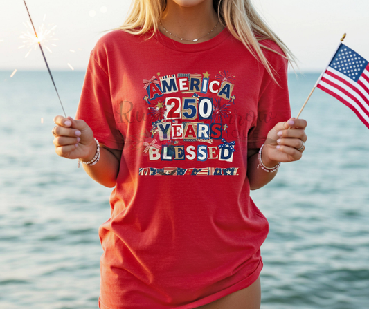 America 250 Years Blessed