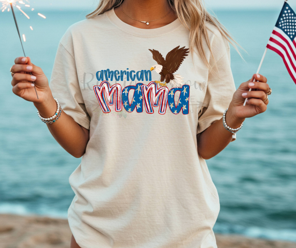 American Mama with Eagle