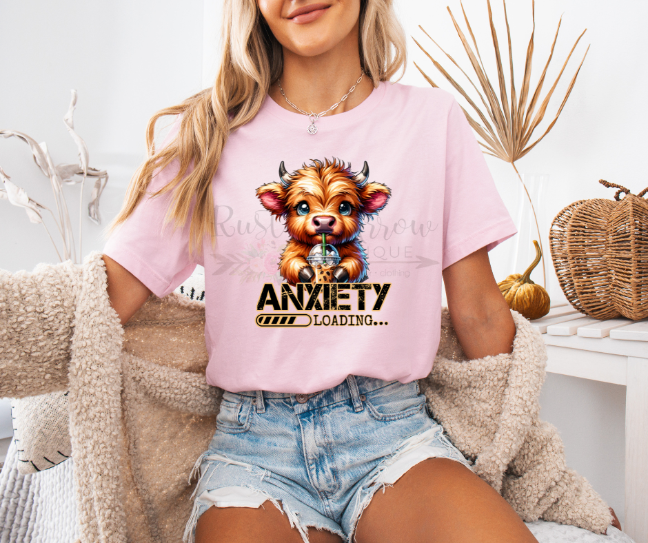 Anxiety Loading Cow