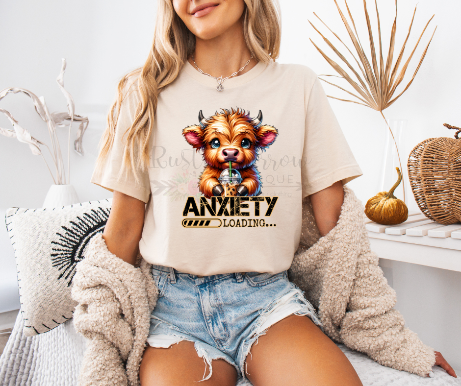 Anxiety Loading Cow