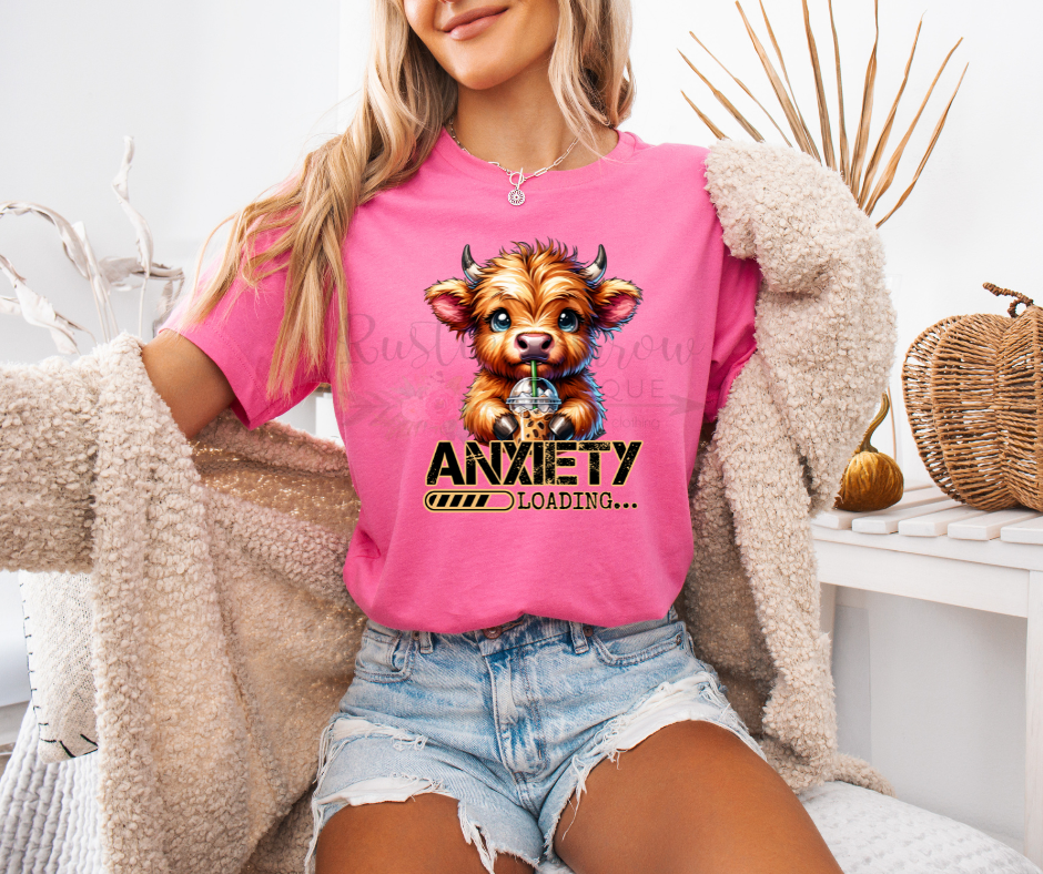 Anxiety Loading Cow