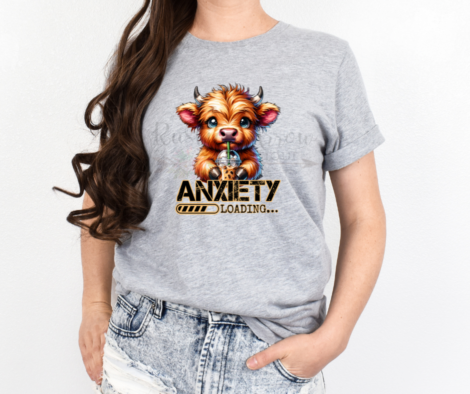 Anxiety Loading Cow