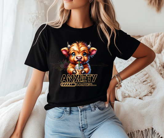 Anxiety Loading Cow