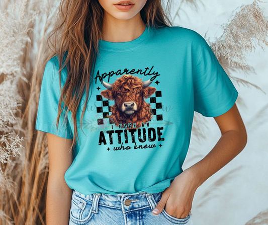 Apparently I have an Attitude who Knew