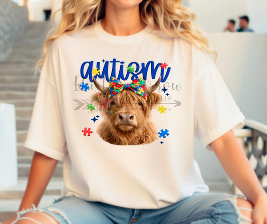 Autism Highland Cow