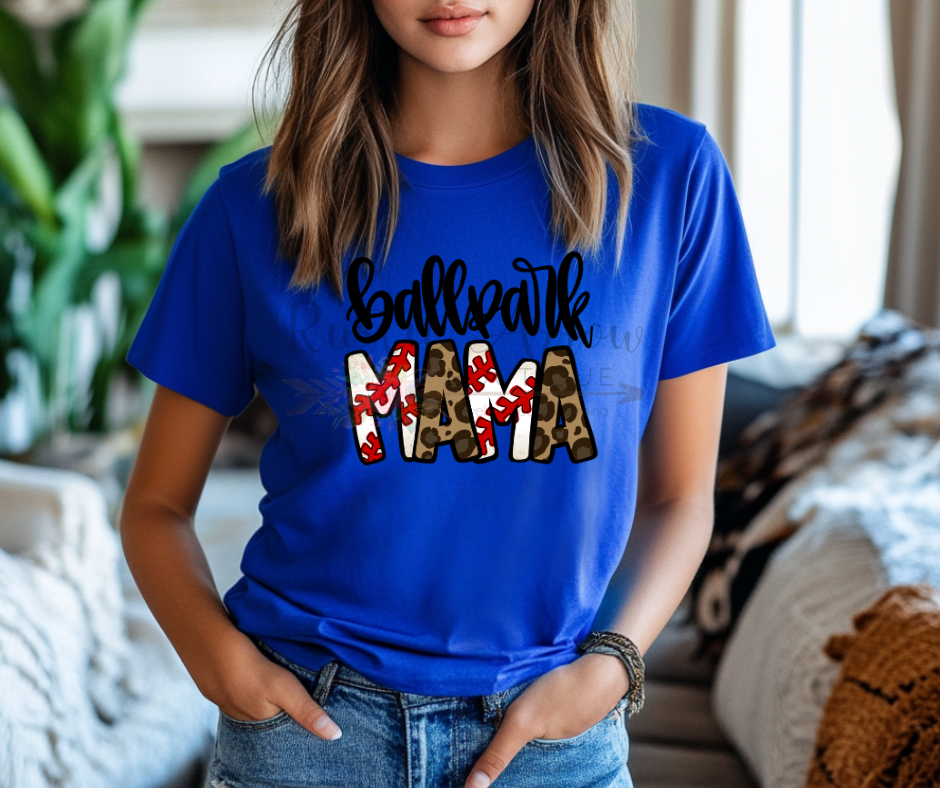 Ballpark Baseball Mama