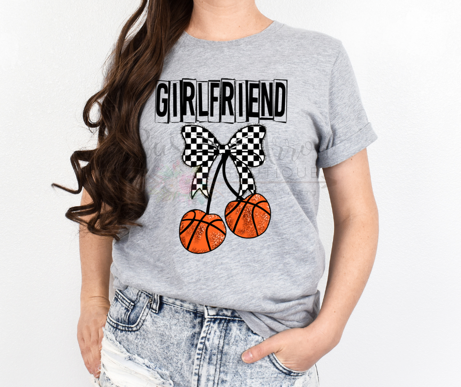 Checkered Basketball Cherries Girlfriend