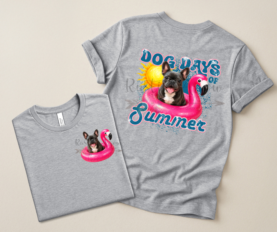 Black Frenchie Dog Days of Summer