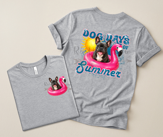 Black Frenchie Dog Days of Summer