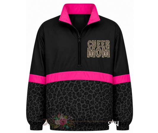 Pre-Order Black Leopard Cheer Mom