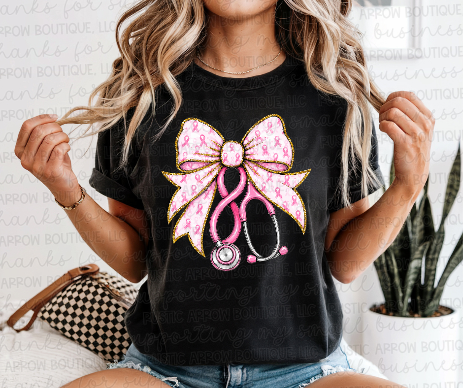 Breast Cancer Awareness Stethoscope