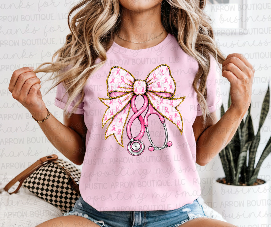 Breast Cancer Awareness Stethoscope