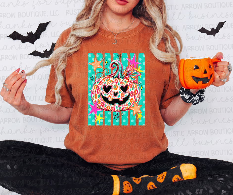 Bright Colored Pumpkin