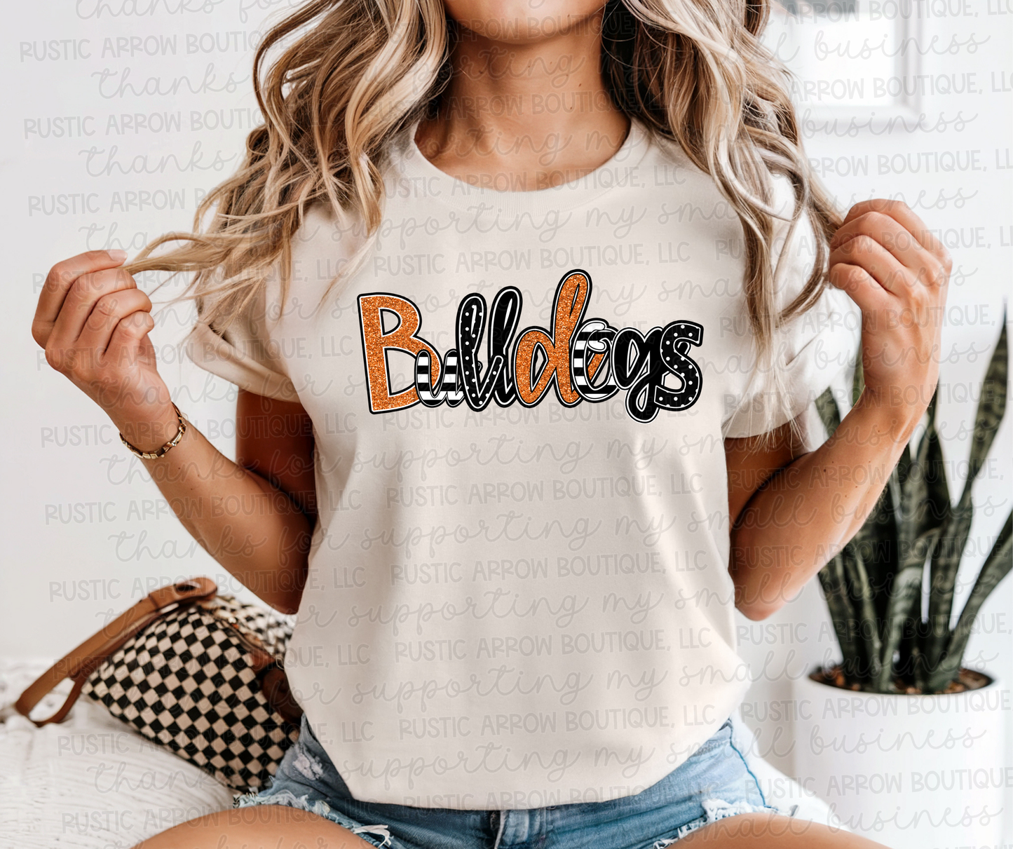 Bulldogs Orange and Black