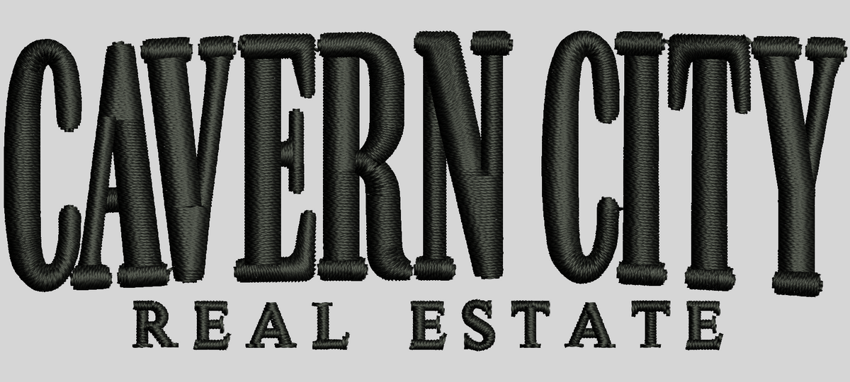 Cavern City Real Estate Embroidery up to 7000 stitches