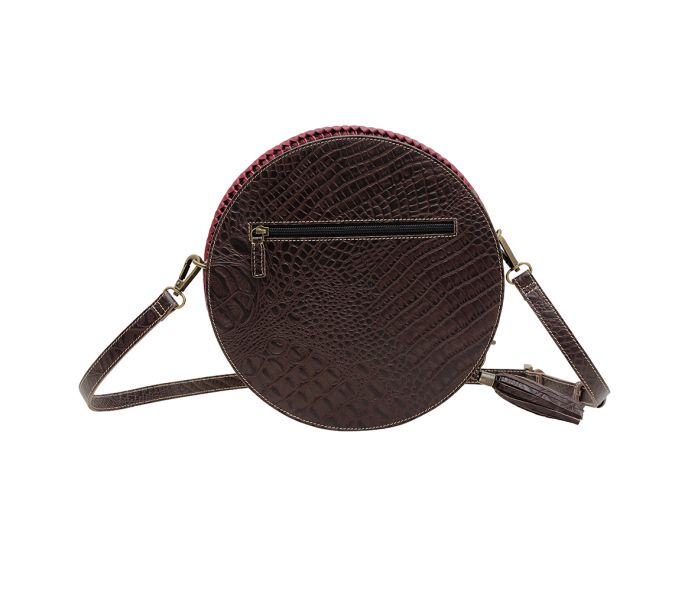 Coffee Eye Round Purse