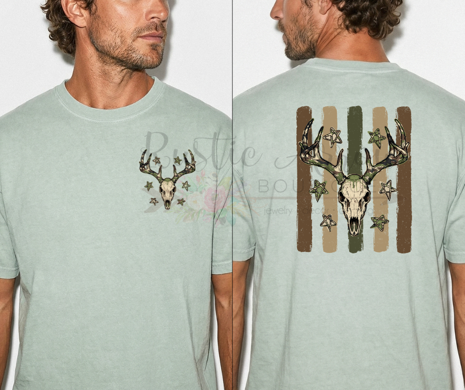 Camo Deer Skull